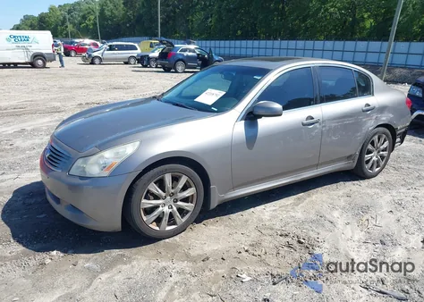 2007 Infiniti G35 Sport из США, поврежденный, VIN JNKBV61E07M710640